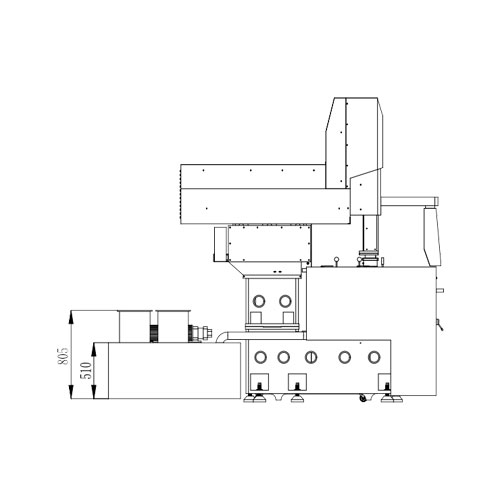 ADI800 CNC EDM Machine With Big Molds Layout