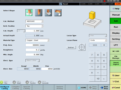 CNC EDM Programming Expert System 2