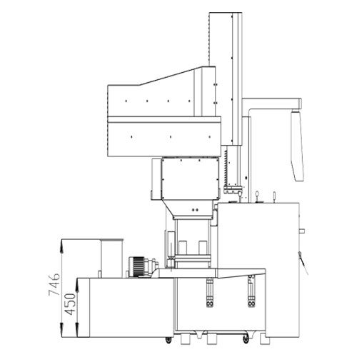 A540 Ram CNC EDM Machine With Optimized High Performance Power Layout 1