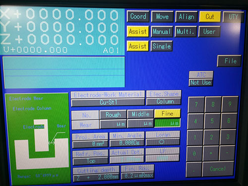 Double Heads Large CNC EDM Machine