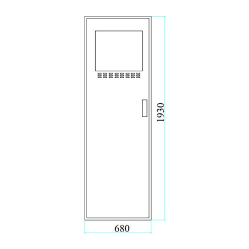 ZNC450 Electrical Discharge Machining Machine Layout