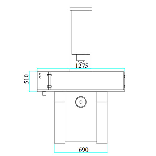 ZNC450 Electrical Discharge Machining Machine Layout