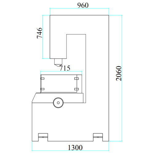 ZNC540 Electric Discharge Machining Layout