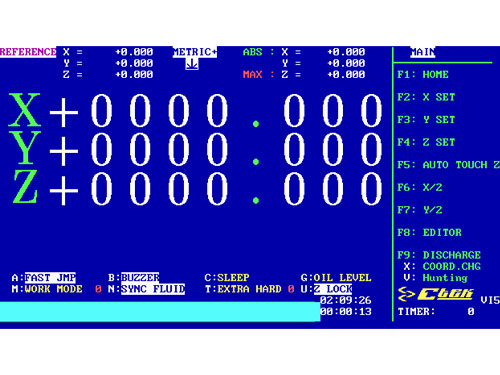 Control Software Interface