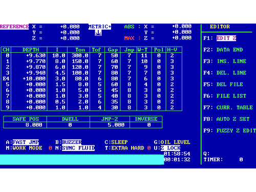 Control Software Interface