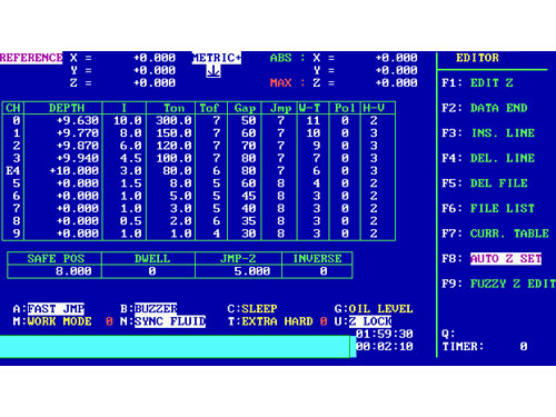 Control Software Interface