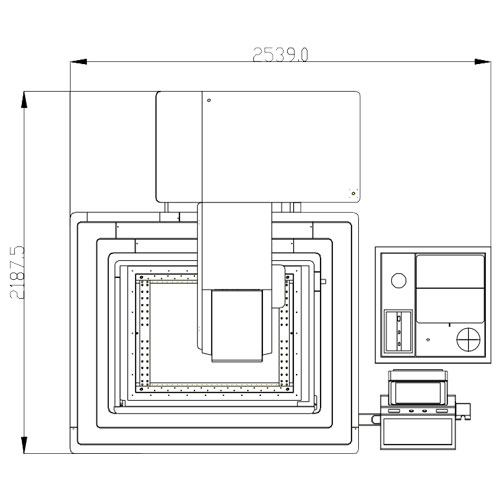 KD700ZL-A CNC EDM Wire Cut Machine X×Y=550×700mm Layout