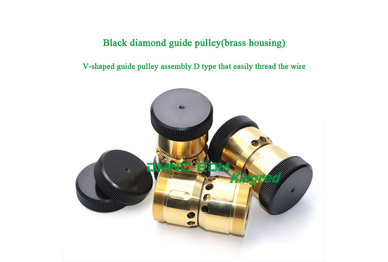 V Shape Water-proof Guide Pulley Assembly D Type For Wire Cutting EDM